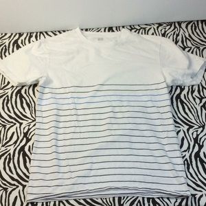 Uniqlo horizontal striped tee Small